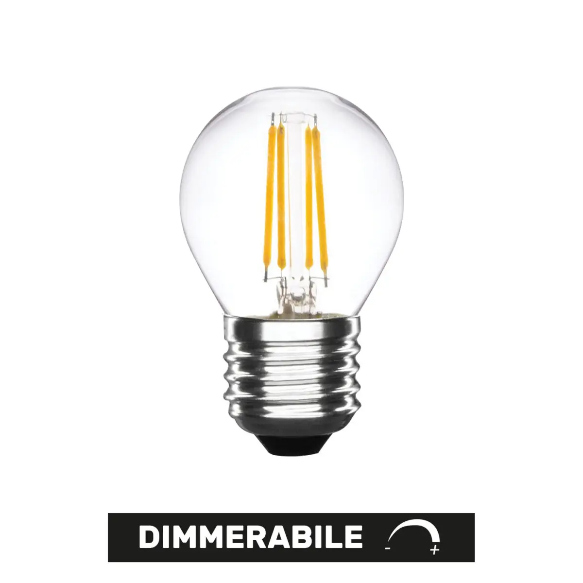 Mini sfera LED dimmerabile E27 