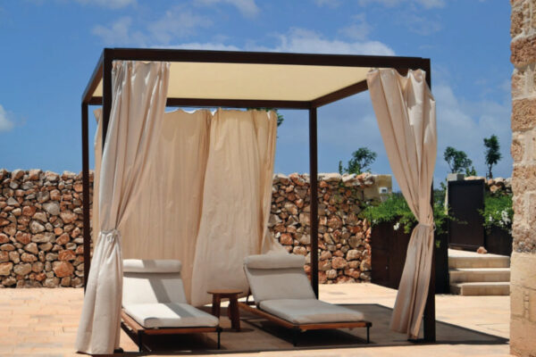 Pergola Sprech Ombreggiante Beach Zero in alluminio